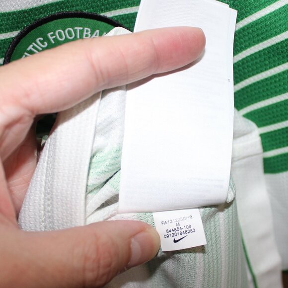 new Nike Glasgow Celtic FC 2013-15 home football shirt soccer jersey Magners - Picture 15 of 16